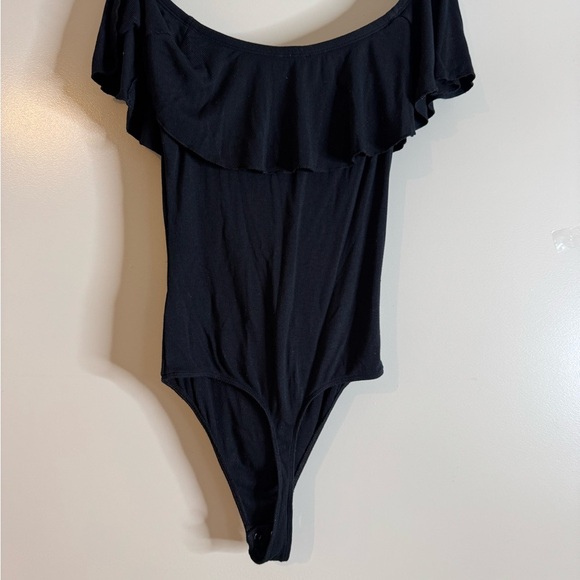 Express Black Knit Bodysuit - Picture 3 of 6